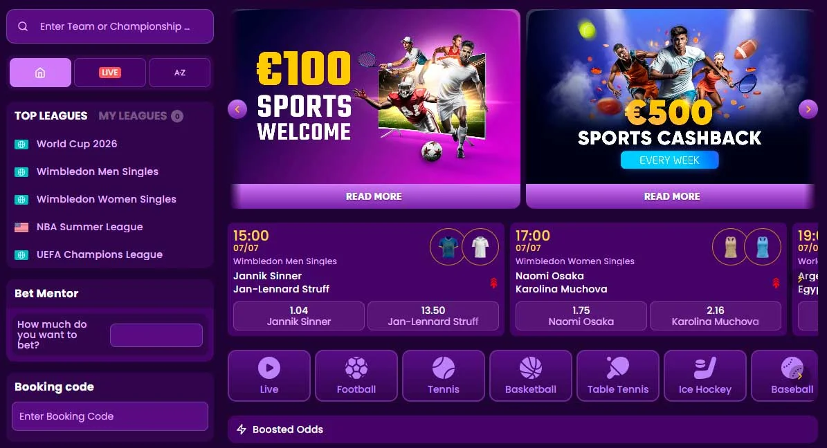 Sportwetten Kingmaker Casino